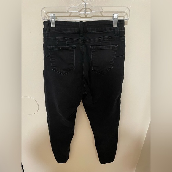 ✨Blue Savvy Black Denim Jeans Size 6 - Picture 5 of 6